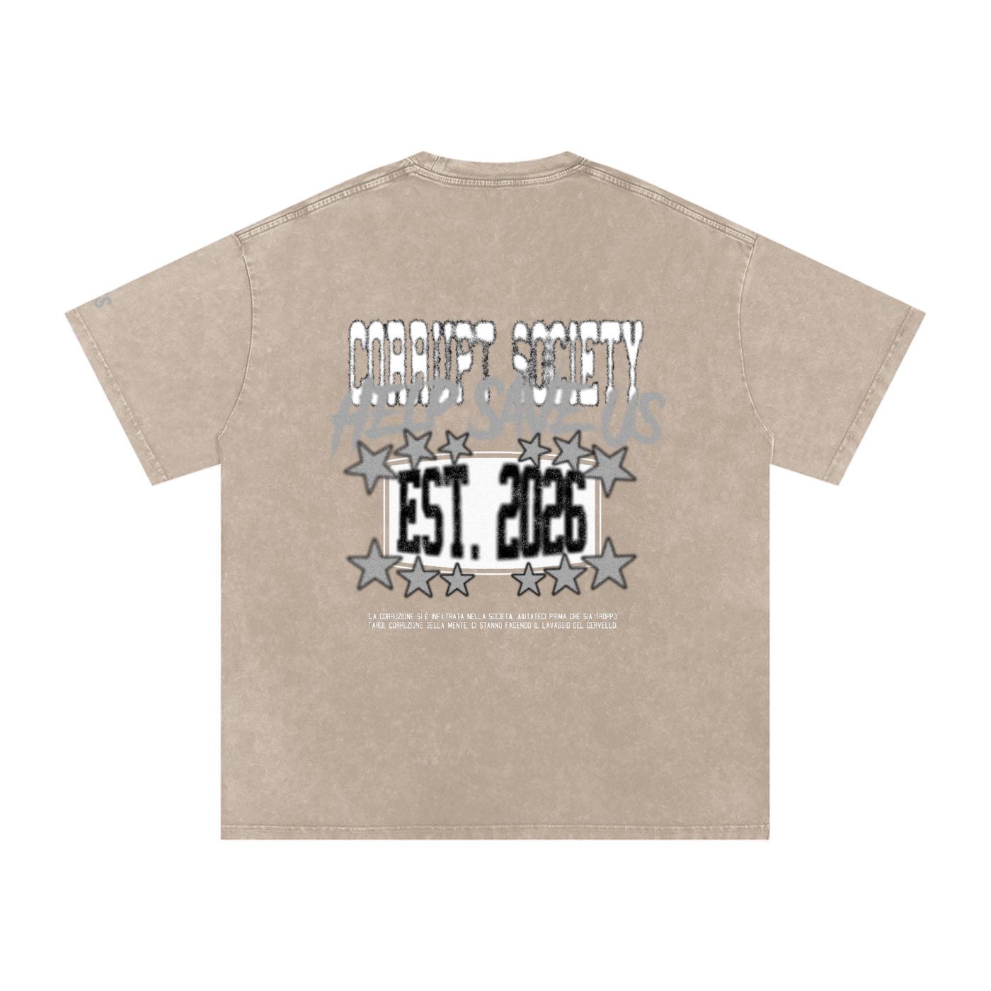 Plea For Help Neutral Tee